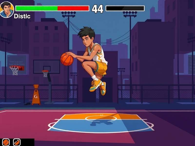 Ghetto Hoop Star Gameplay Screenshot